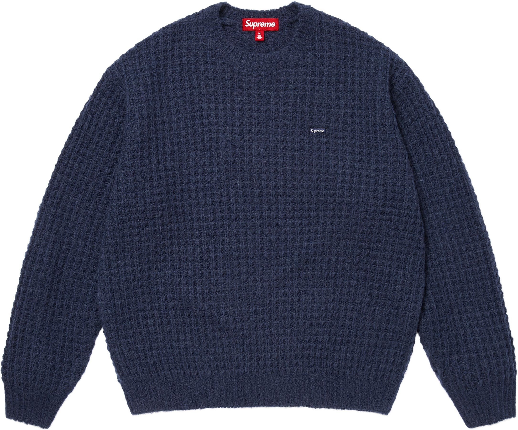 Small Box Waffle Sweater view 7